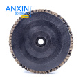 Flap Disc with M10 Fiberglass Backing in Single or Double Fitted Flaps Pattern